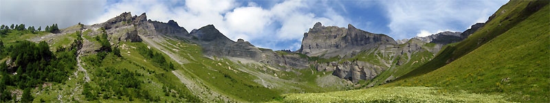 Panorama de montagne